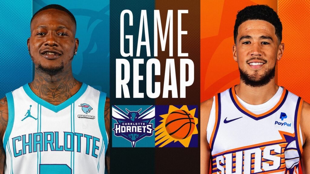 charlotte hornets vs phoenix suns match player stats​