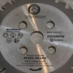 steel shark blades 110 x 1.6mm x 24t tool​